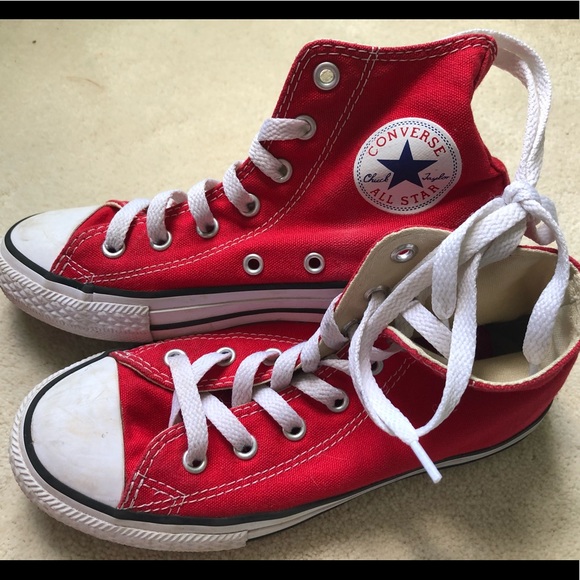 red converse kids